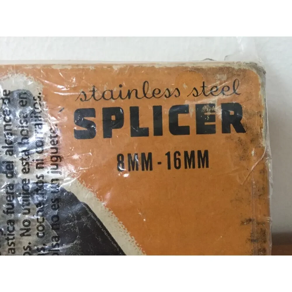 Vtg Schoen Hollywood Splicer Stainless Steel 8mm 16mm Film Cutter Original Boxed